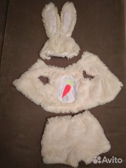 Детский новогодний костюм зайчик