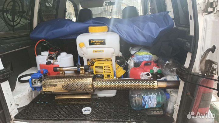 Уничтожение клопов, тараканов. Обработка участков