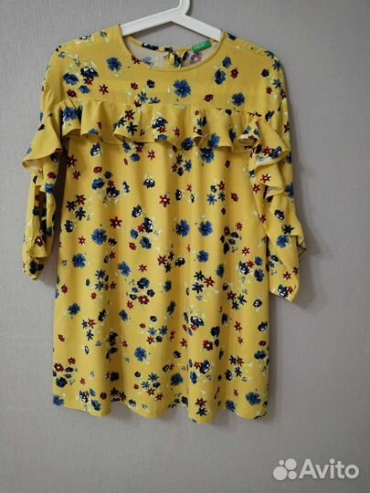 Платье из нежнейшей вискозы Benetton