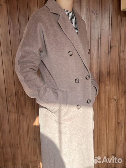 Пальто женское демисезонное 44 46 длинное