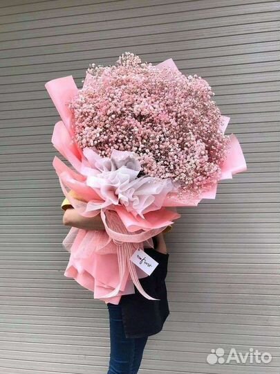 Букет из гипсофилы