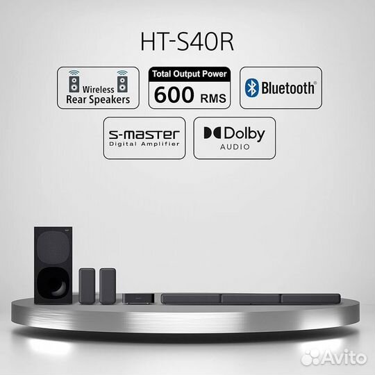 Саундбар Sony HT-S40R (новый)