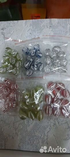 Бусины для рукоделия акриловые