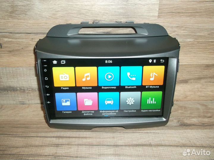 Магнитола Kia Sportage 3 Android 2/32 GPS WiFi