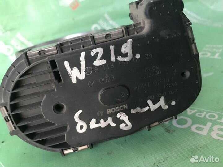 Воздушная заслонка Mercedes-Benz E-Class W211 M272