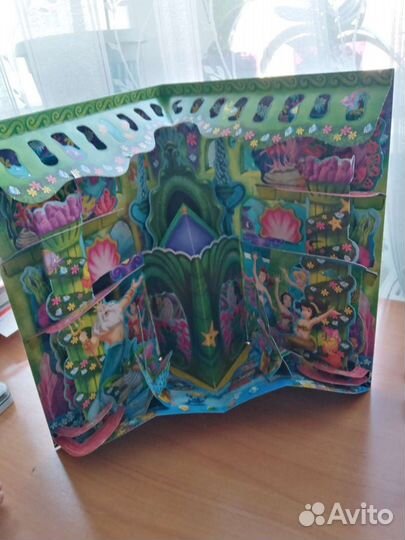 3D театр книжка Подводный дворец Ариэль