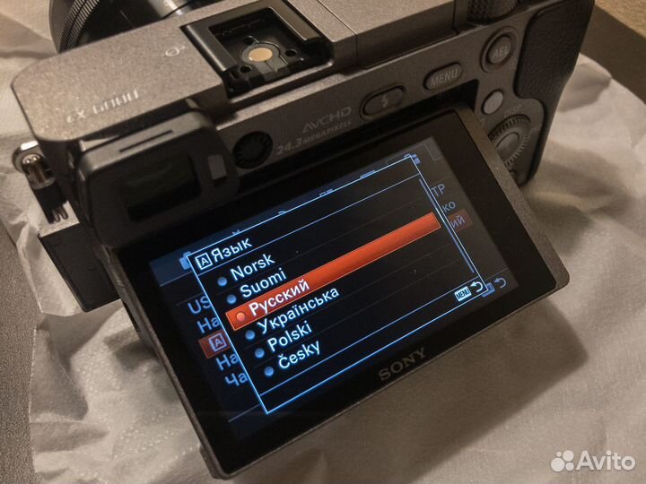 Русификация фотоаппаратов sony