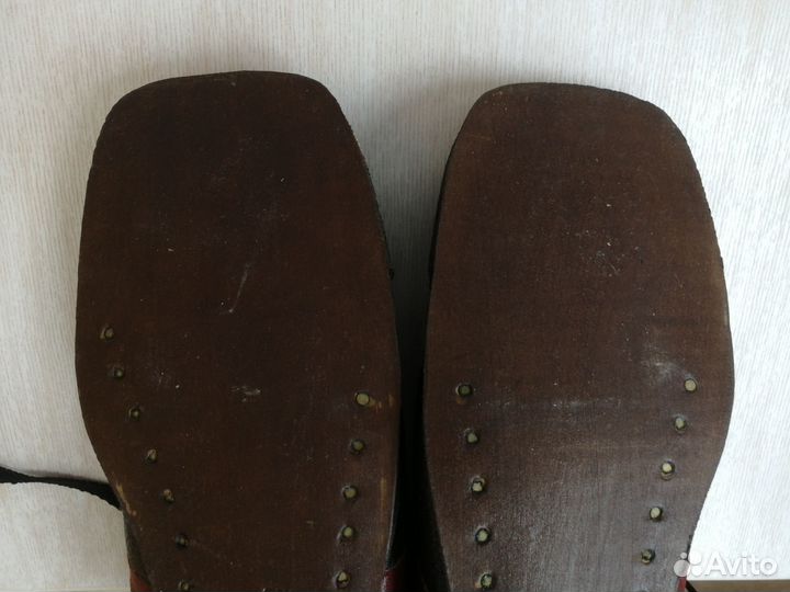 Лыжные ботинки винтаж новые р. 27(40-41)