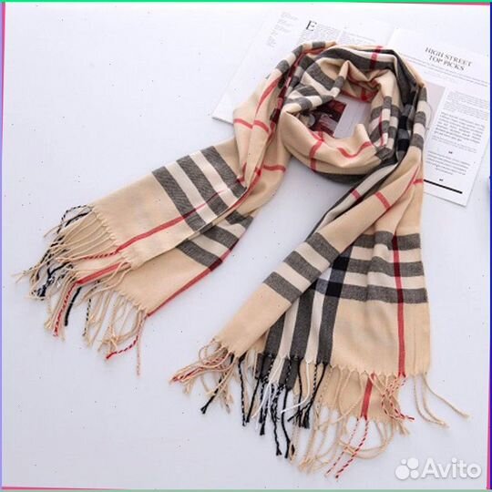 Стильный шарф Burberry (s - xxl)