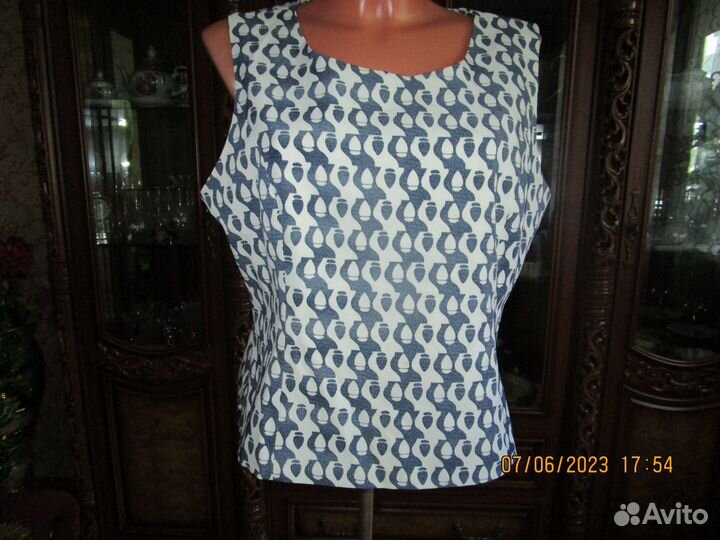 Костюм тройка женский летний белый р52