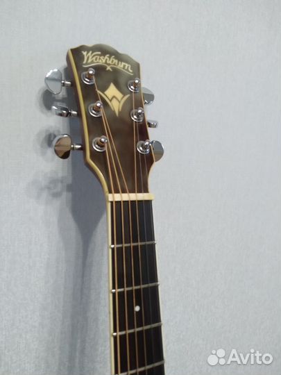 Гитара новая электро акустическая Washburn wd10