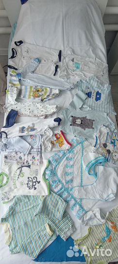 Одежда пакетом мальчик с 0 до 24 мес