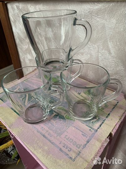 Посуда, блюдо на ножке, креманки, стакан айриш