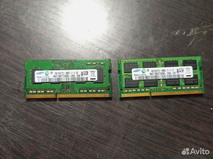 Оперативная память ddr3 4 gb и 2 gb
