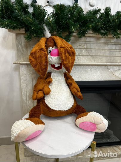 Мягкая игрушка заяц СССР