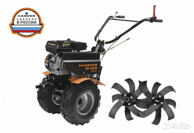 Мотоблок бензиновый Carver MT-651W