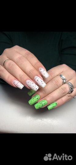 Наращивание, коррекция ногтей