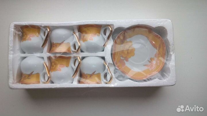 Сервиз кофейный 6+6