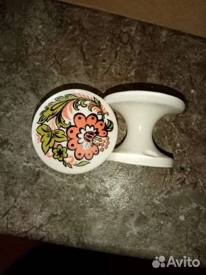 Дверные ручки фарфоровые