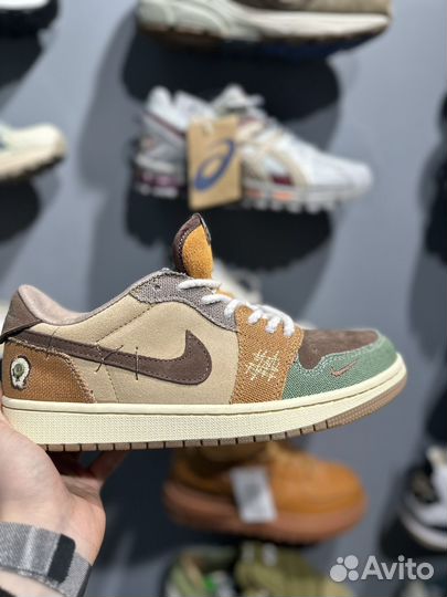Кроссовки Nike air jordan 1 low voodoo