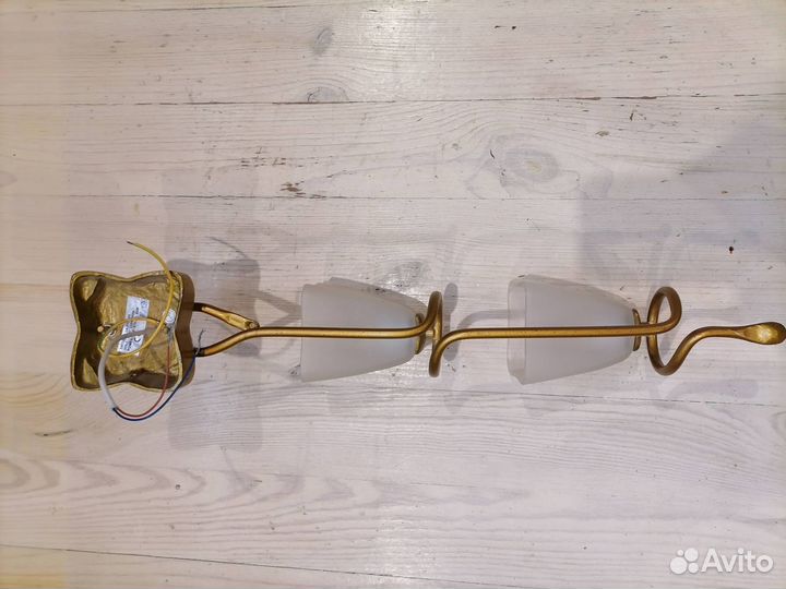 Настенный светильник бра бронза