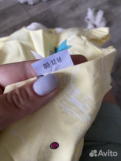 Летняя одежда для девочки 80 размер