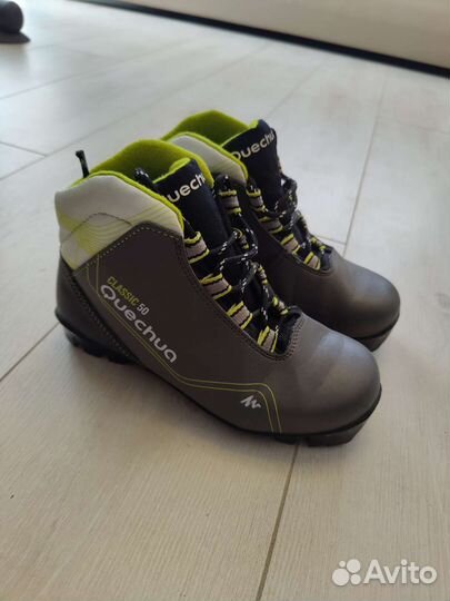 Лыжные ботинки quechua р.34
