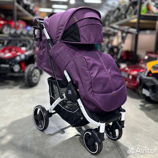 Коляска babalo 2023, фиолетовый
