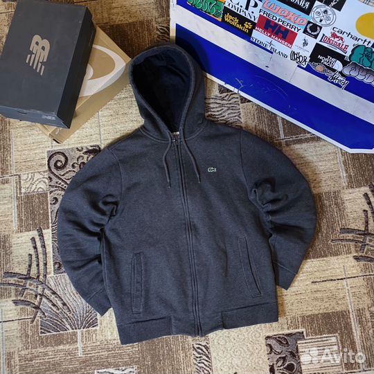 Зип худи lacoste оригинал