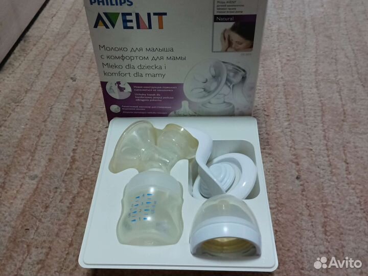Молокоотсос avent ручной
