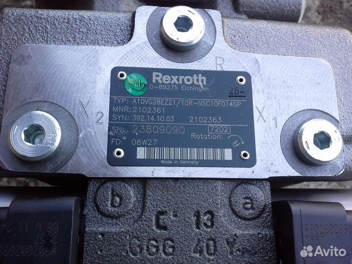Гидравлический насос Rexroth A10VG28, A10VO28