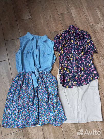 Пакет вещей на девушку 38 40 42 размер 9 единиц