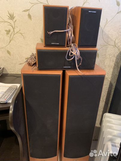 Ресивер и колонки cortland sth-6000
