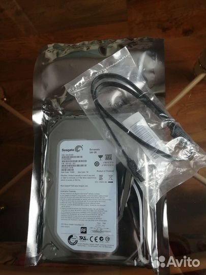 Новый жесткий диск 500 гб