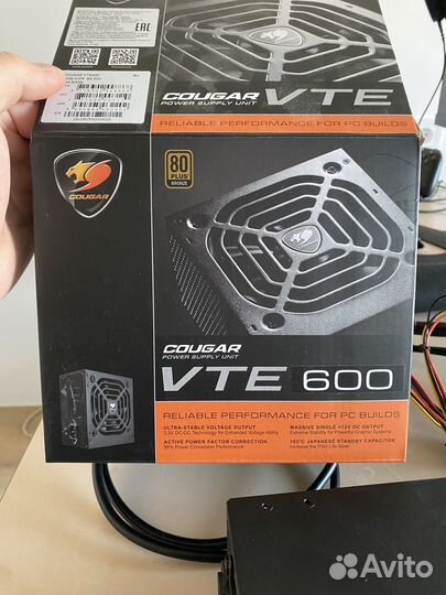 Блок питания cougar vte 600w