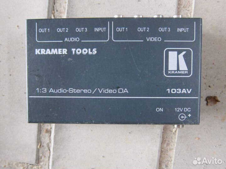 Kramer 103AV Распределитель, усилитель композитных