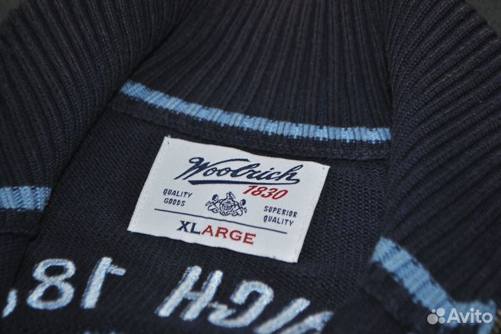 Джемпер на молнии woolrich оригинал y2k archive