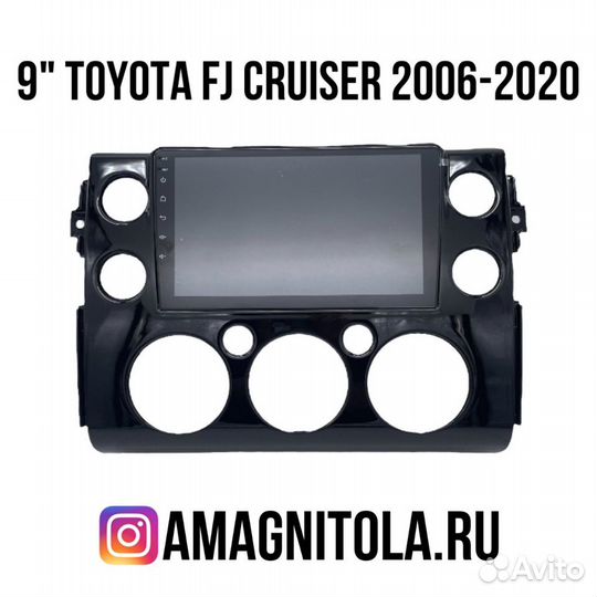 Магнитола на Toyota FJ Cruiser 2006-2020