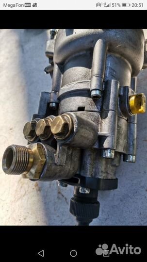 Мойка высокого давления Delvir bt22 на запчасти