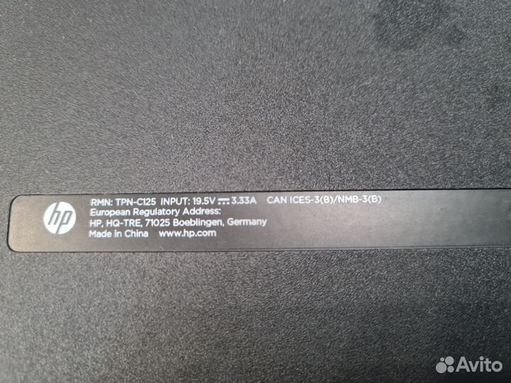 Ноутбук HP Core i3