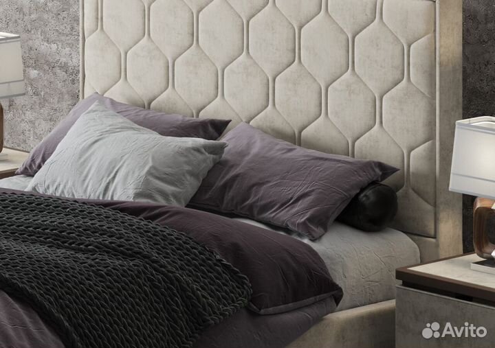 Кровать двухспальная с подьемным механизмом