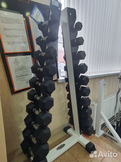 Пояс кожаный для пауэрлифтинга 100 мм, пряжка, тре