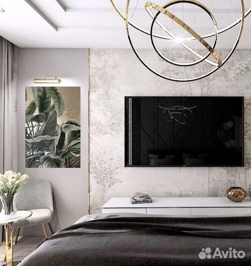 Картина «Тропические листья«