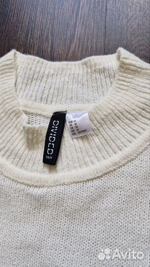 Свитер оверсайз укороченный H&M