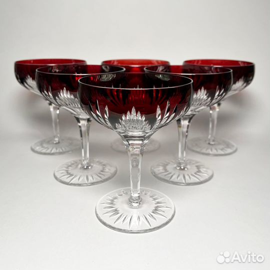 Бокалы фужеры для шампанского креманки бартманн