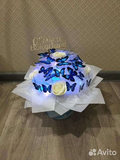 Букет из бабочек