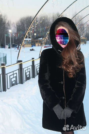 Шуба мутоновая