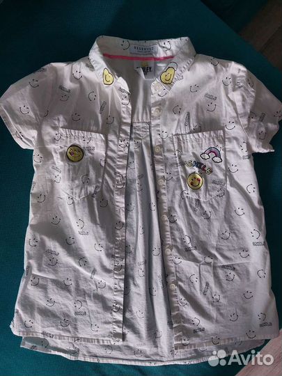 Рубашка, блузка для девочки 134-140