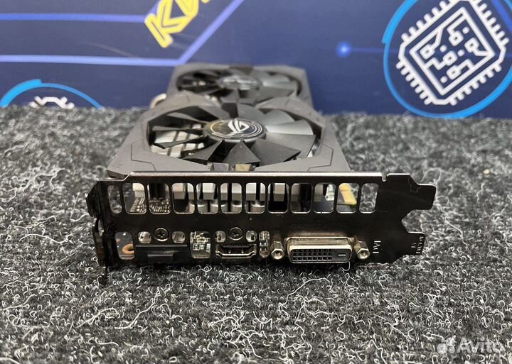 Видеокарта asus AMD Radeon RX 560 strix OC 4GB