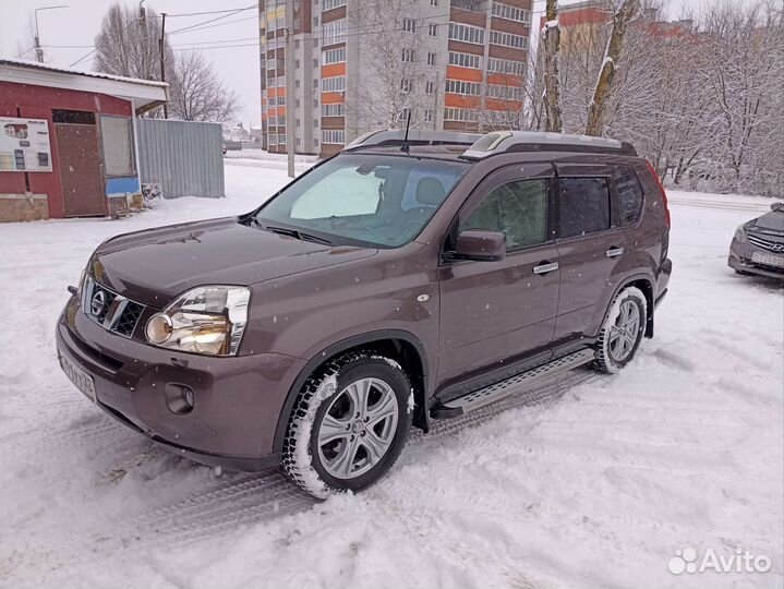 Пороги на nissan x trail